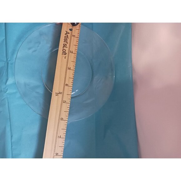 Princess House Crystal Heritage 4 pcs  condiment set bowls,plate,shell spoon - Picture 3 of 15